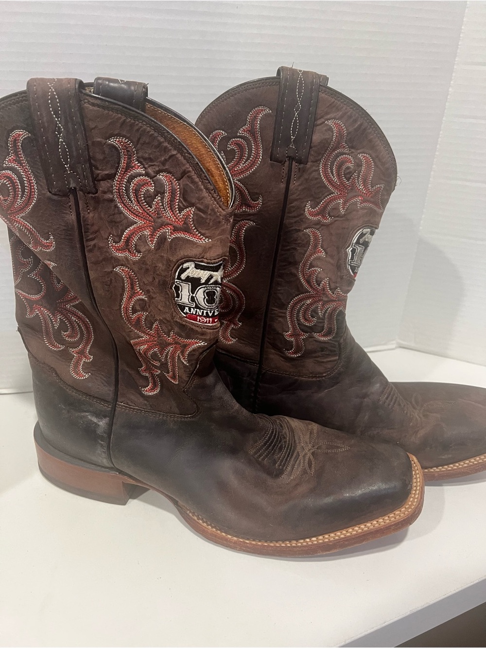 Tony Lama 100th Anniversary Edition boots Size M10